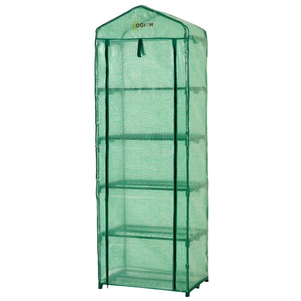 Ogrow Ultra-Deluxe 5-tier Portable Gardenhouse - Overstock - 8440517