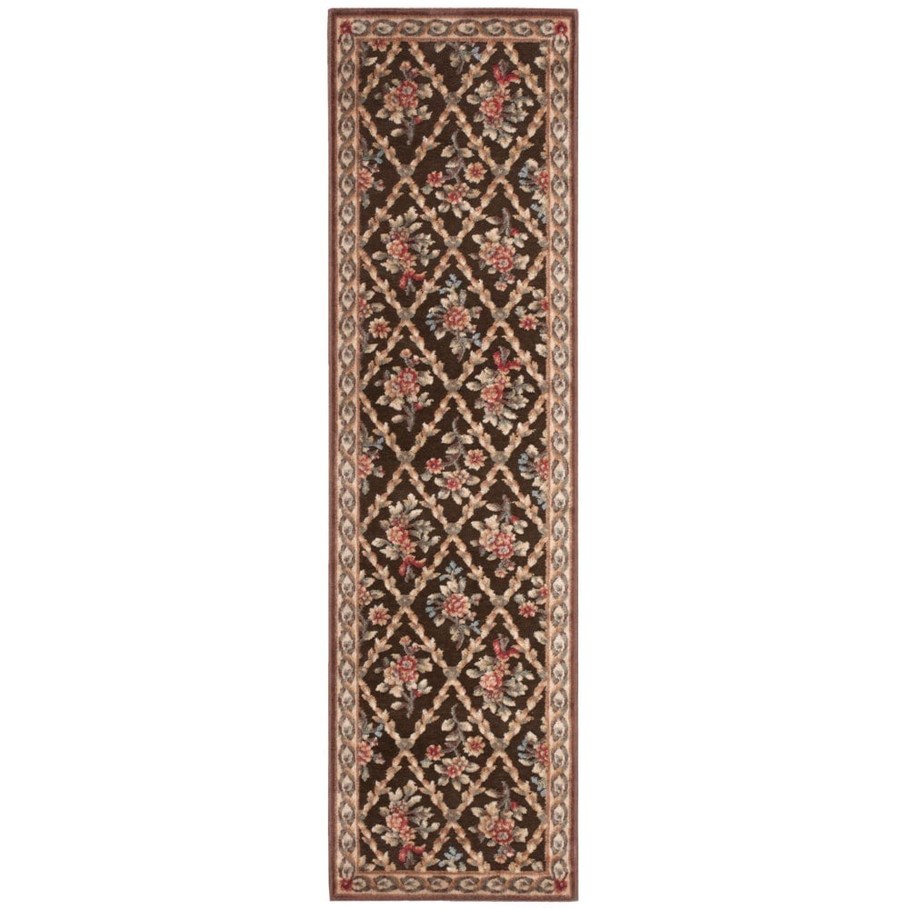 Kathy Ireland Home Villa Retreat Chocolate Rug (23 X 8)