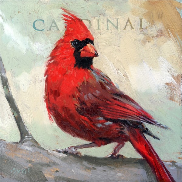 Shop 'Amberton Publishing Cardinal Bird' Canvas Art Free Shipping