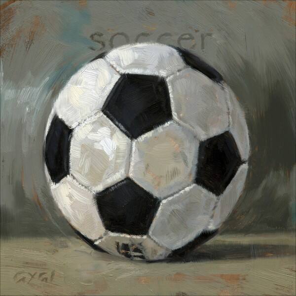 Shop Amberton Publishing Soccer Ball Canvas Art Free Shipping