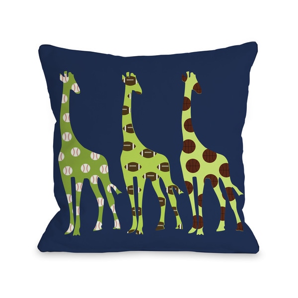 giraffe floor pillow