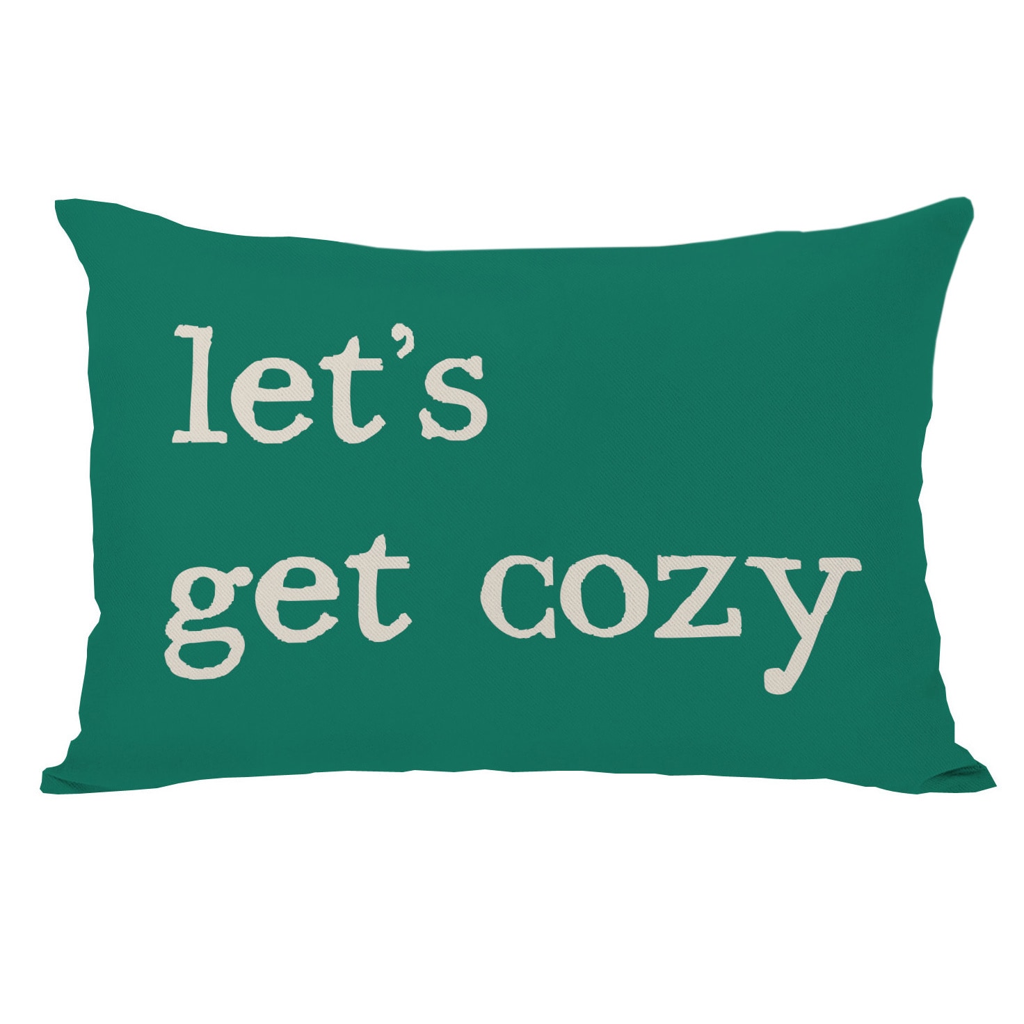 Let's Get Cozy Lumbar Pillow