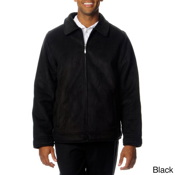 Perry Ellis Portfolio Jacket Leather Car Coat Modern Fashion Perry Ellis Portfolio Jacket Leather Car Coat