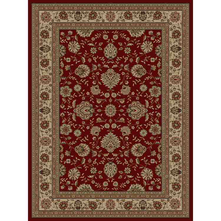 Keshan Red Area Rug (53 X 73)