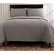 preview thumbnail 1 of 0, Cane Gingham Duvet Cover Brown - Twin