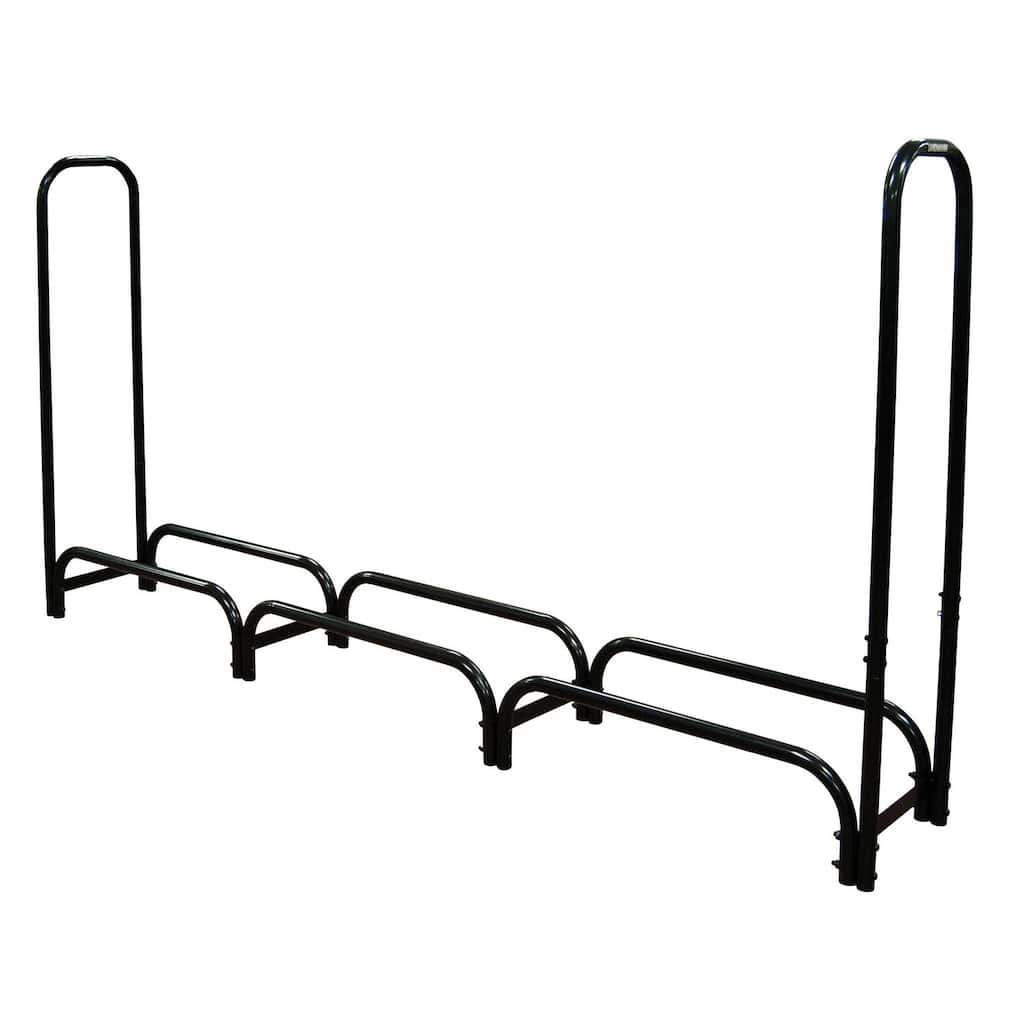 8-foot Heavy Duty Log Rack with Cover