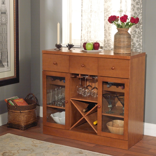 Simple Living Sedona Wine Cabinet   15741989   Shopping