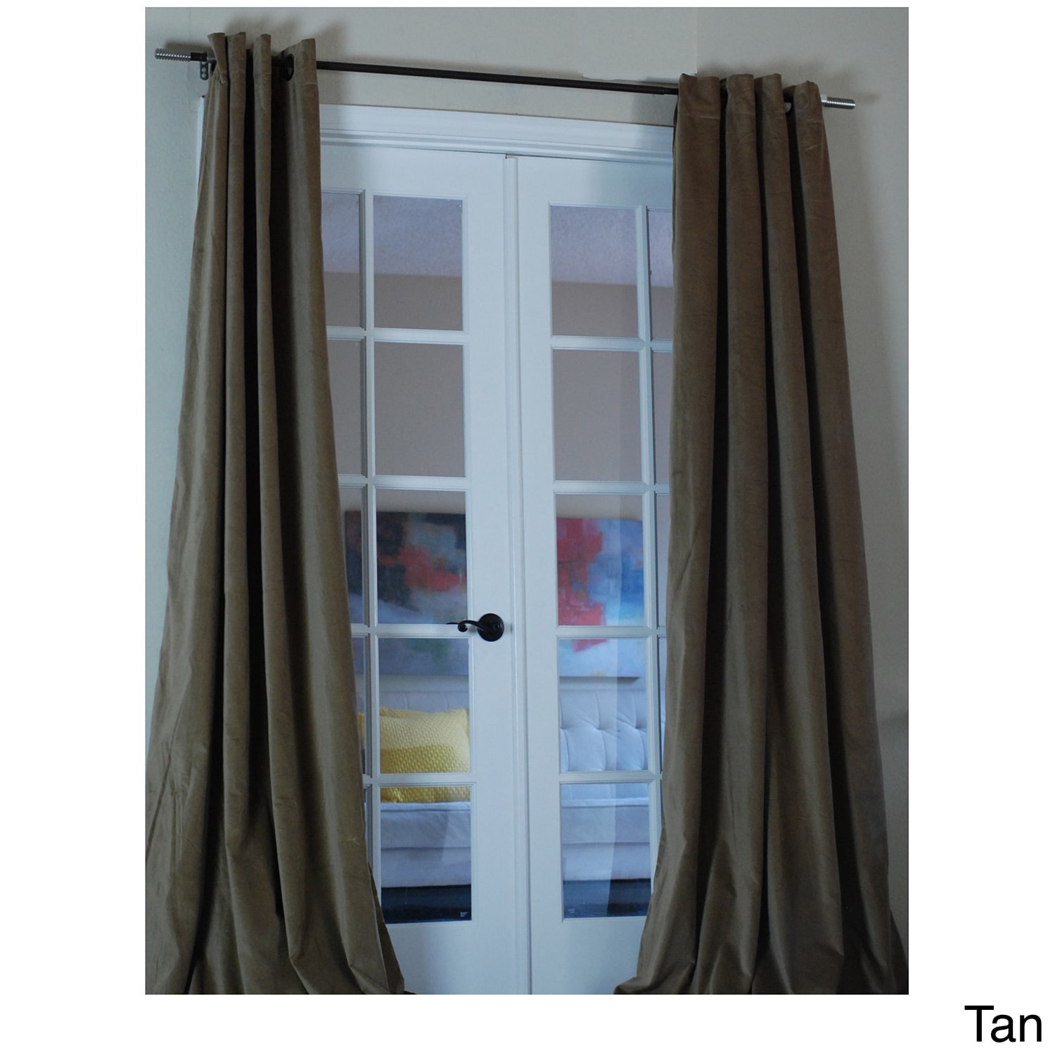 Tao Cotton Velvet 96 inch Curtain Panel