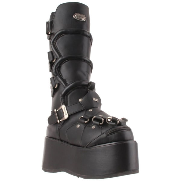 Shop Demonia 'Wicked-732' Men's Mid Calf Boots - Free Shipping Today ...