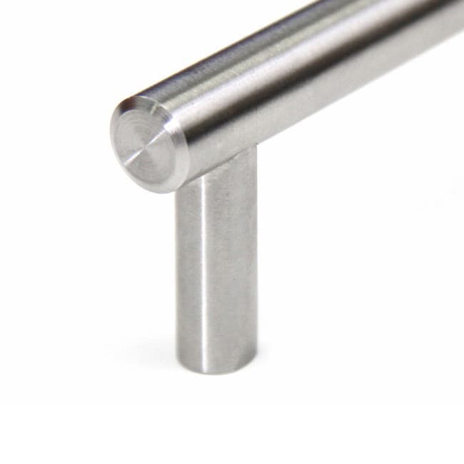 Solid 100-percent Stainless Steel 18-inch Cabinet Bar Pull Handles (Case of 5)