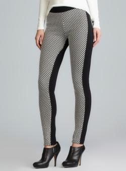 side zip ponte pants