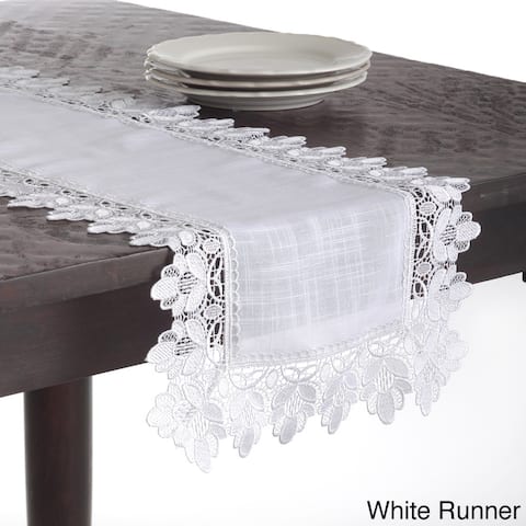 Lace Trimmed Table Linens