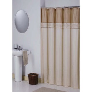 Cream Colored Blackout Curtains Chocolate Colored Showe