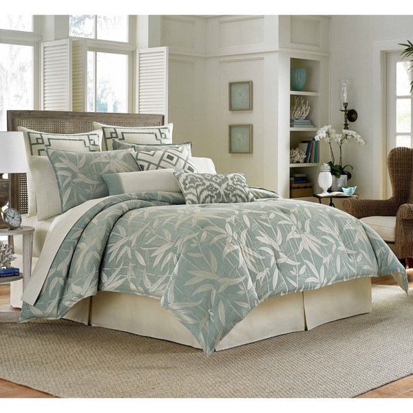 Tommy Bahama Bamboo Print Breeze 4-piece Comforter Set - Free Shipping ...