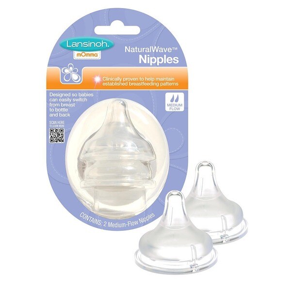 lansinoh medium flow nipples