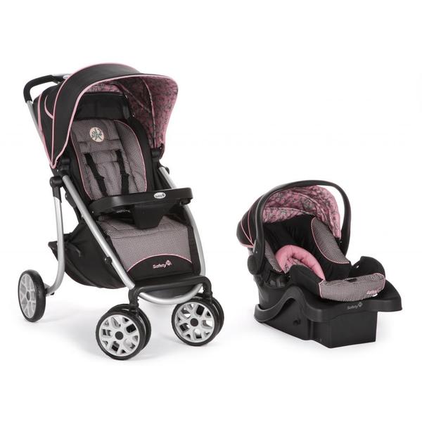 Safety 1st SleekRide LX Travel System in Eiffel Rose