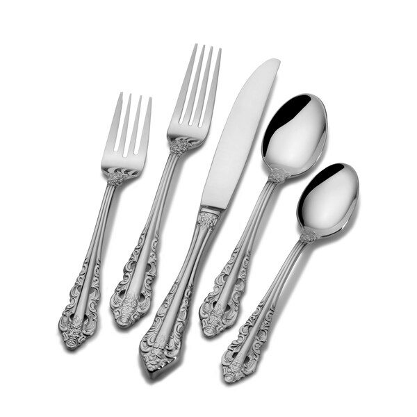 Wallace Antique Baroque 65 piece Flatware Set   15744362  