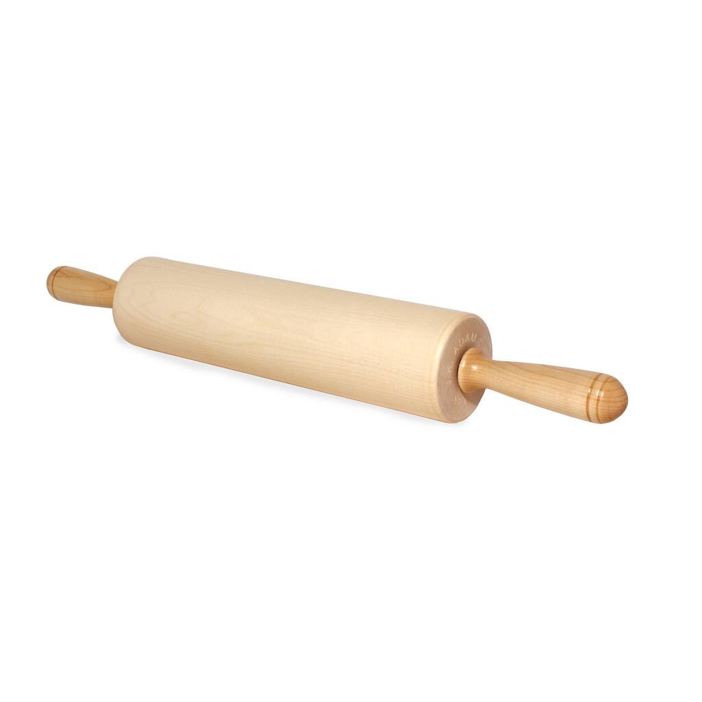 J.K. Adams 12 x 2-3/4-Inch Patisserie Maple Rolling Pin