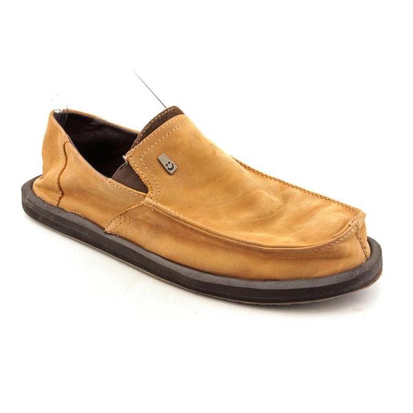 Sanuk Men's 'Boardroom' Leather Casual Shoes (Size 8 ) - Overstock ...