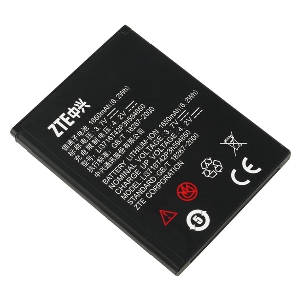 ZTE Rechargeable Standard OEM Battery Li3716T42P3h594650 for ZTE Warp