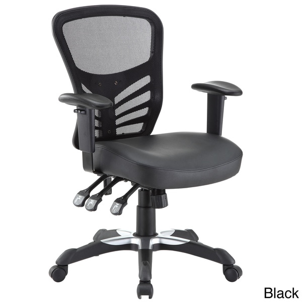 mainstays vinyl and mesh task office chair