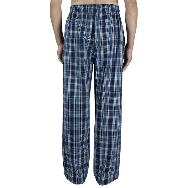 plaid cotton pants