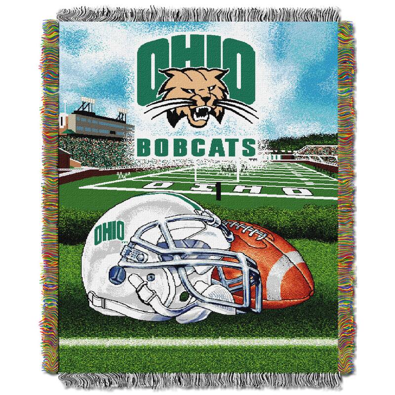 NCAA Big Ten Conference School Tapestry Throw Blanket