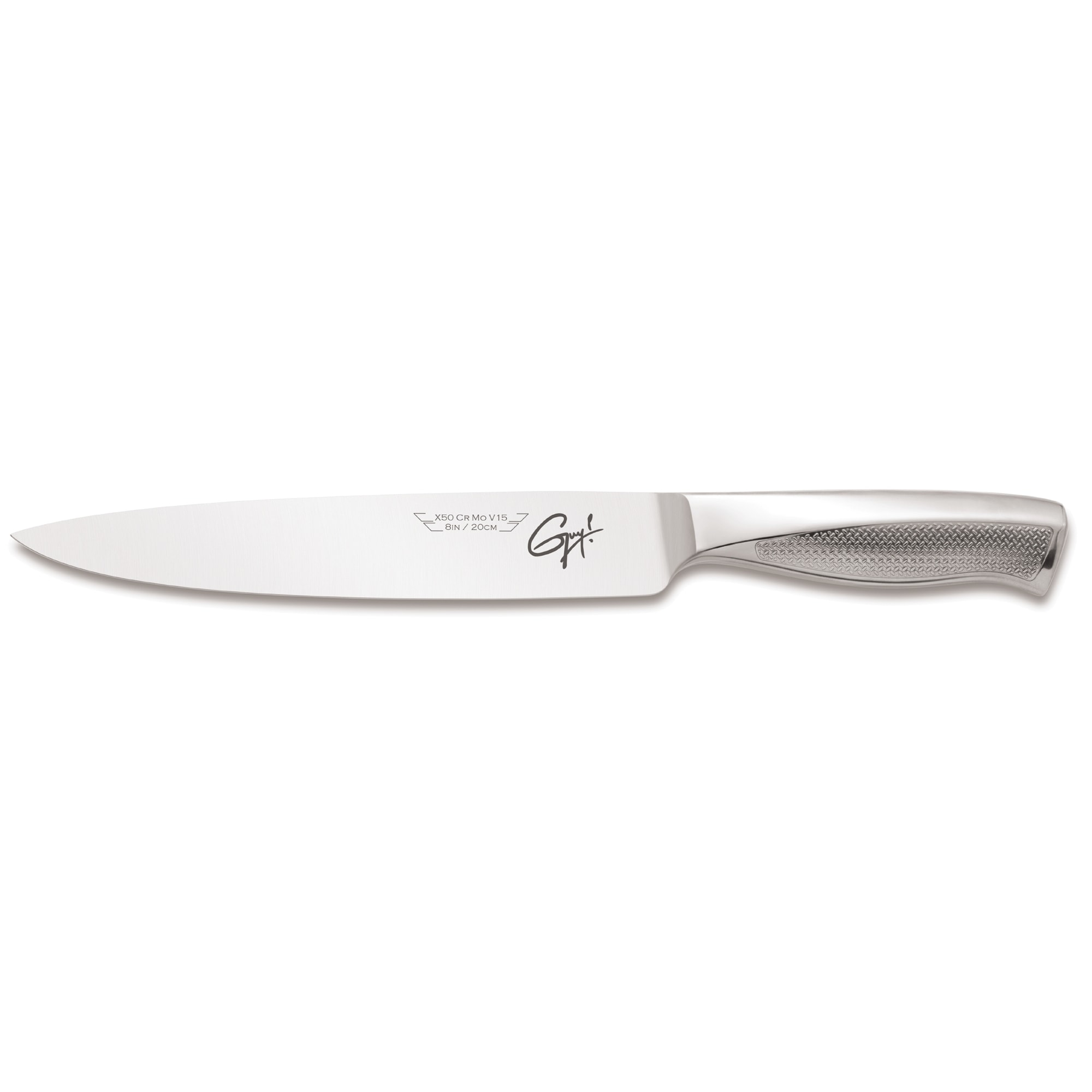 Guy Fieri Signature 8 inch Stainless Steel Slicer With Sheath