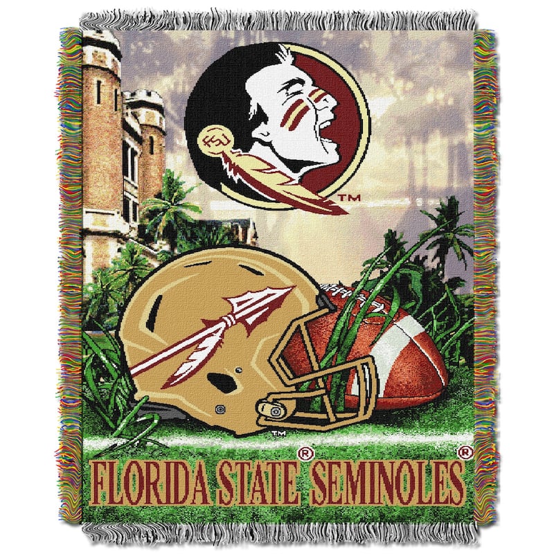 NCAA ACC School Tapestry Throw Blanket