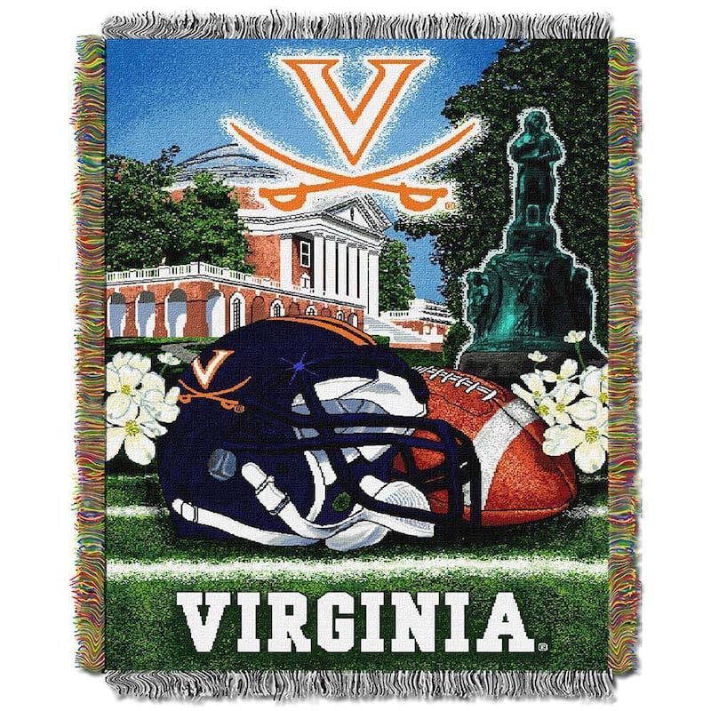 NCAA ACC School Tapestry Throw Blanket