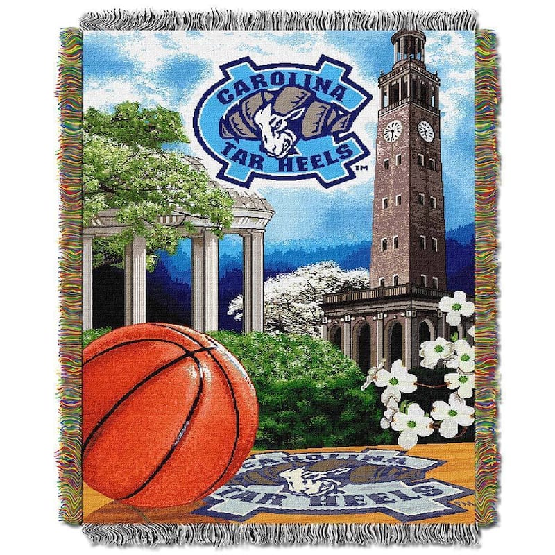 NCAA ACC School Tapestry Throw Blanket - UNC Tar Heels