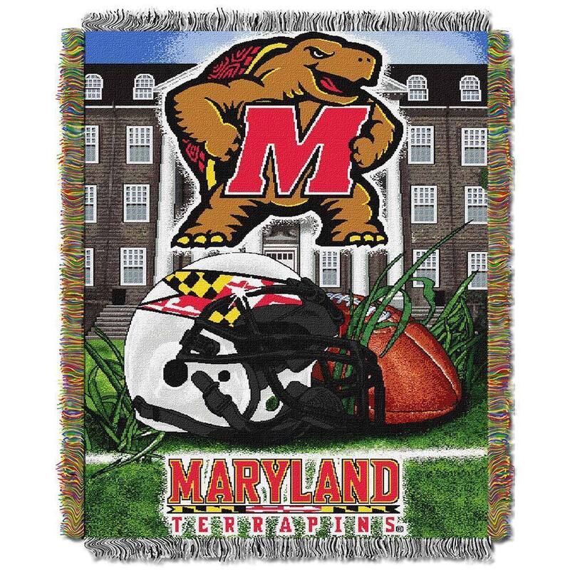 NCAA ACC School Tapestry Throw Blanket - Maryland Terrapins