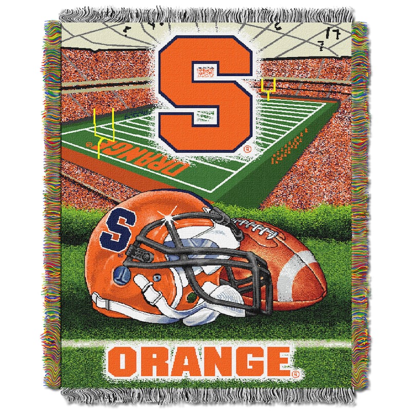 NCAA ACC School Tapestry Throw Blanket - Syracuse Orangemen