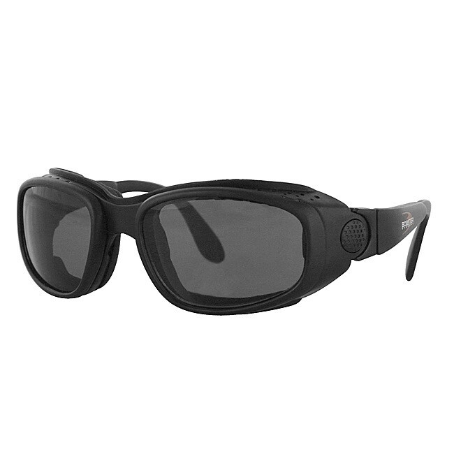 Bobster Mens Sport   Street Black Convertible Sunglasses