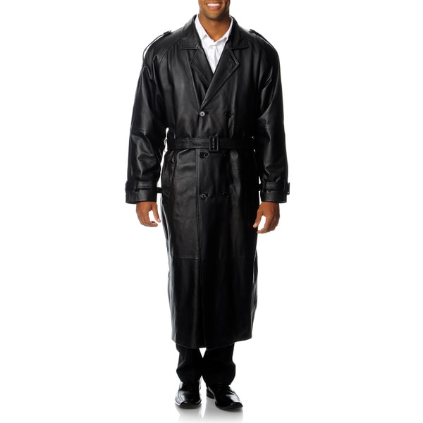 mens big and tall trench coat