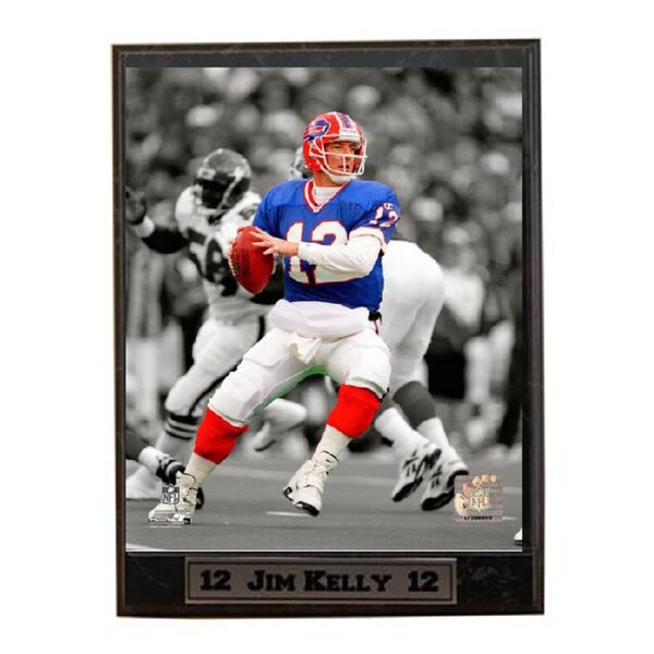 NFL Jim Kelly Buffalo Bills Plaque