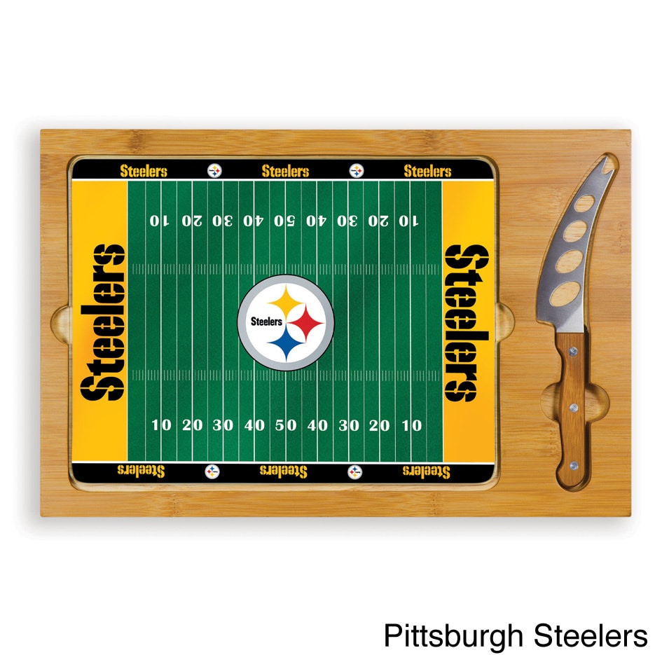 Picnic Time American Football Conference Icon Cheese Board Set