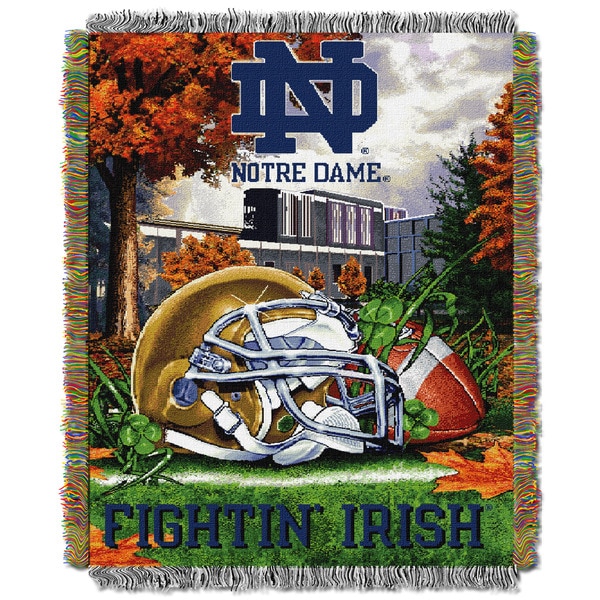 Notre Dame Tapestry Throw Throws