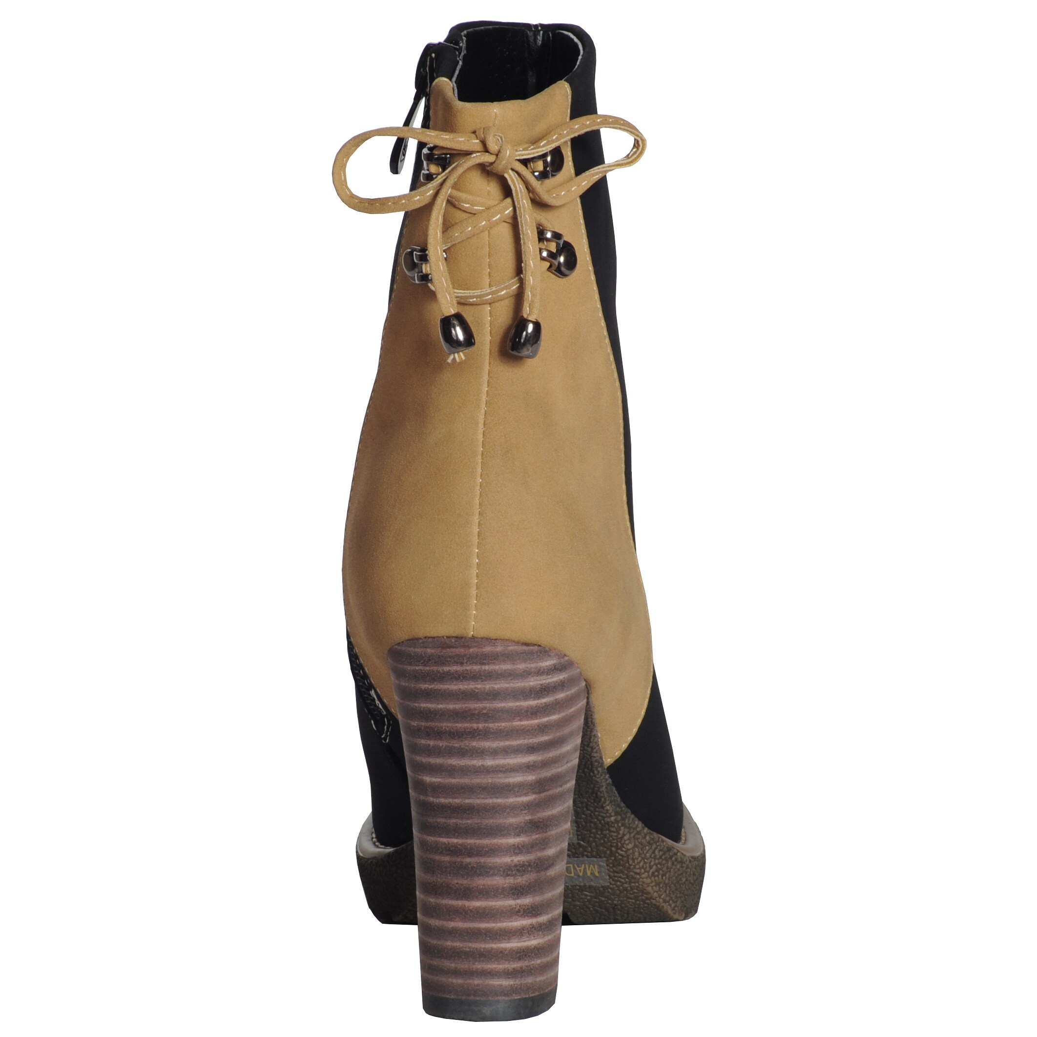 Ann Creek Women/'s /'Breve/' Stacked Heel Lace-up Ankle Boots