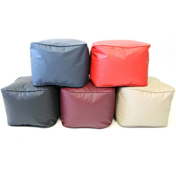 GOLD MEDAL® Ottoman, Vinyl, Small, 15"