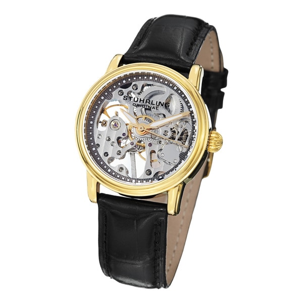 Stuhrling Original Women's Lady Delphi Classic Mechanical Movement Strap Strap Watch Stuhrling Original Women's Stuhrling Original Watches