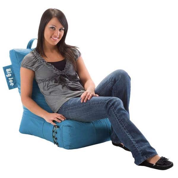Shop Big Joe Blue Bean Bag Lounge Chair Free Shipping On Orders