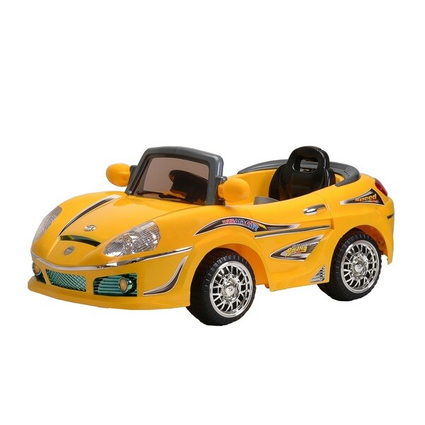 Best Ride On Cars Yellow Convertible Kids Ride on Car   15751462
