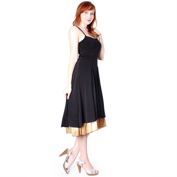 Shop Evanese Women's Double Layered Cocktail Dress - Free Shipping ...