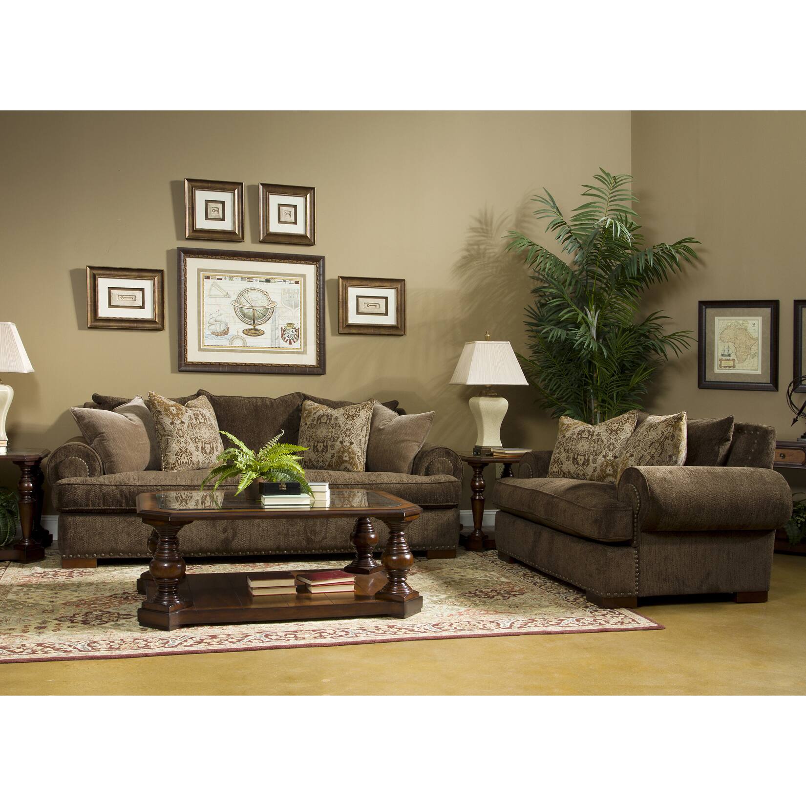 Regency 2 piece Sofa Set