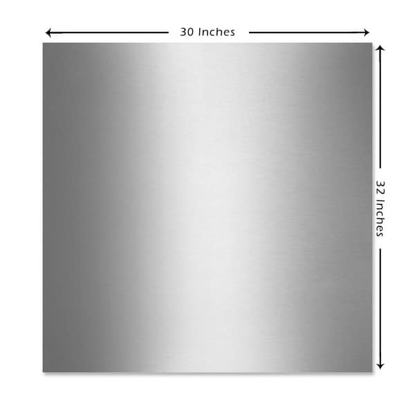 KOBE SSP36 36-Inch Stainless Steel Backsplash Panel