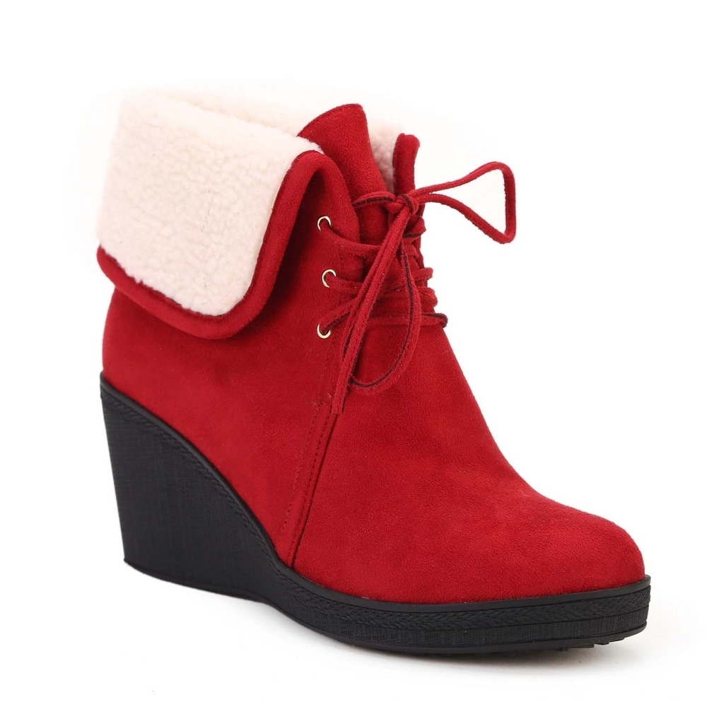 red booties size 11