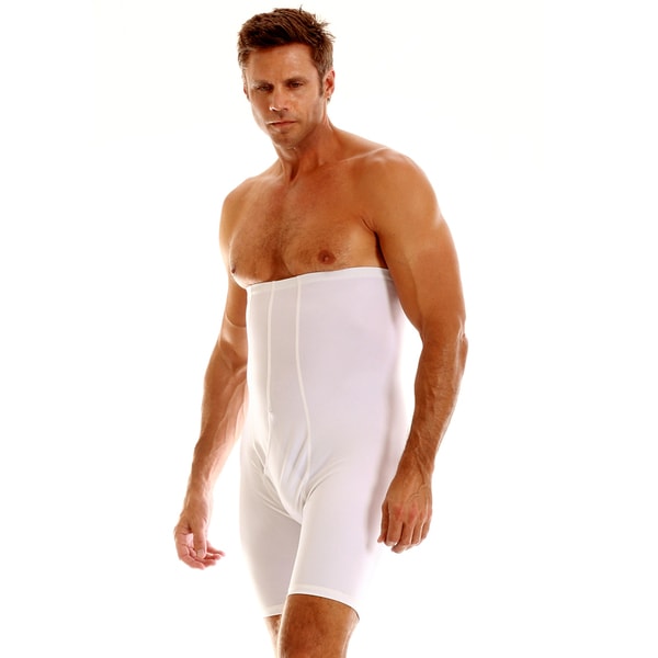 mens high waisted slimming compression undershorts