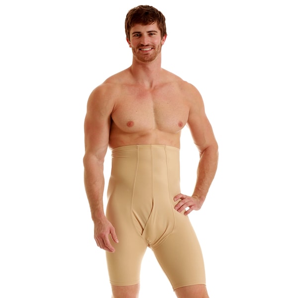 mens high waisted slimming compression undershorts