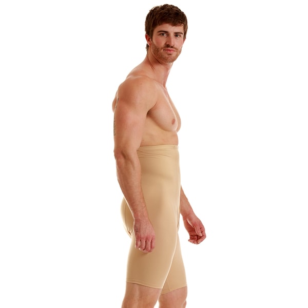 mens high waisted slimming compression undershorts